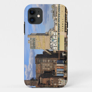 Capa Para iPhone Da Case-Mate Fábrica de Açúcar NYC Skyline Domino, Grafite