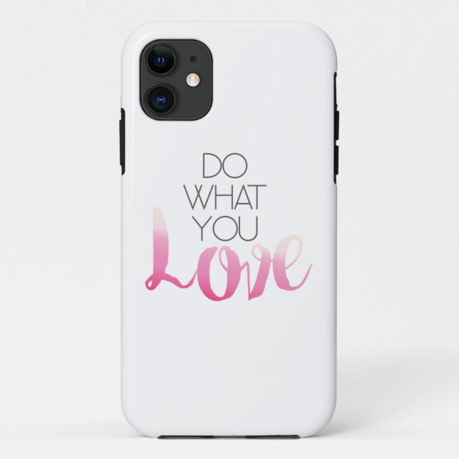Capa Para iPhone Da Case-Mate Faça que você amor 2 (Verso)
