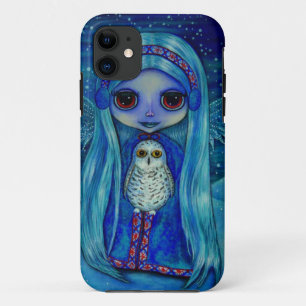 Capa Para iPhone Da Case-Mate Fada nevado da coruja no inverno