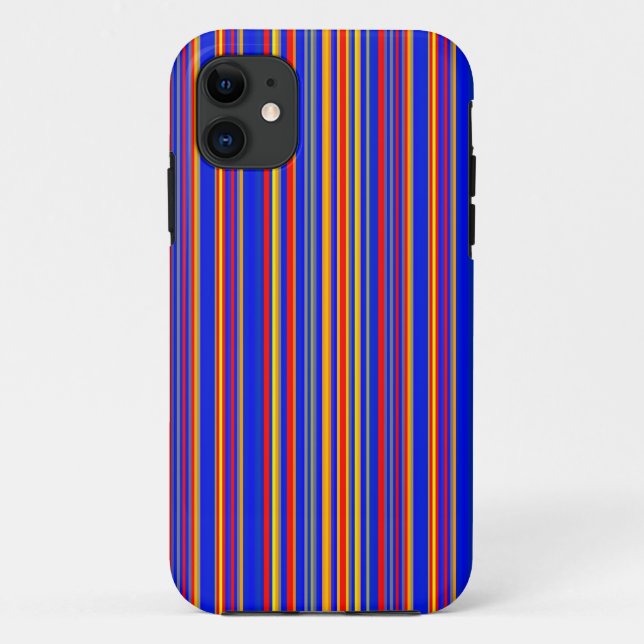Capa Para iPhone Da Case-Mate Faixa Colorida 04 (Verso)