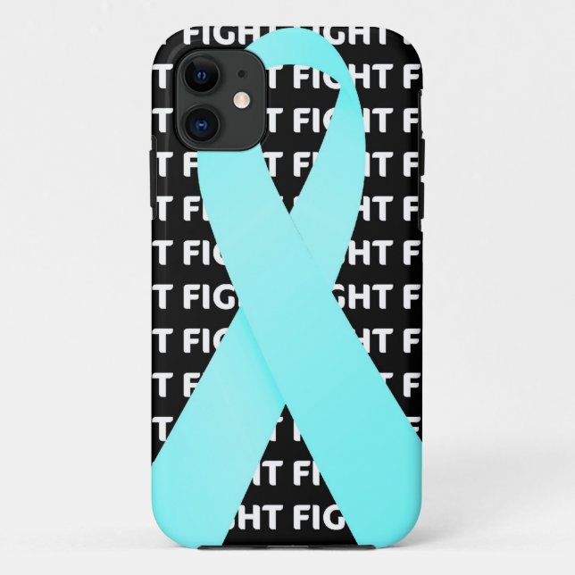 Capa Para iPhone Da Case-Mate Faixa de cânceres de ovário (Verso)