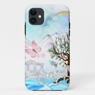 Capa Para iPhone Da Case-Mate Fantasy Crystal Horse Carruagem