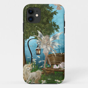 Capa Para iPhone Da Case-Mate Fantasy Faerie no Jardim do Unicórnio