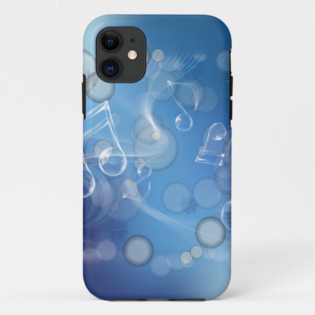 Capa Para iPhone Da Case-Mate Fantasy Glass Music Notes (Verso)