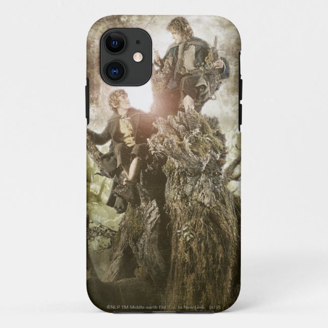 Capa Para iPhone Da Case-Mate Feliz e Peregrina na Placa de Treeboard (Verso)