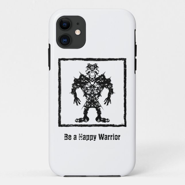 Capa Para iPhone Da Case-Mate Feliz guerreiro (Verso)