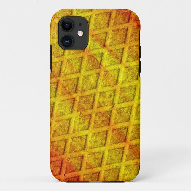 Capa Para iPhone Da Case-Mate Ferrugem de diamante amarelo 2 (Verso)