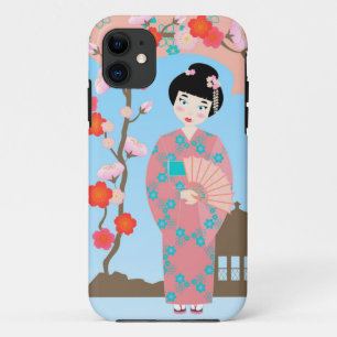 Capa Para iPhone Da Case-Mate Festa de aniversário de garotas Geisha
