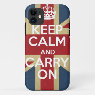 Capa Para iPhone Da Case-Mate Fique Calmo E Continue.