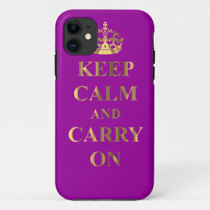 Capa Para iPhone Da Case-Mate Fique calmo em qualquer cor