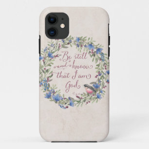 Capa Para iPhone Da Case-Mate Fique quieto e saiba - Salmo 46:10