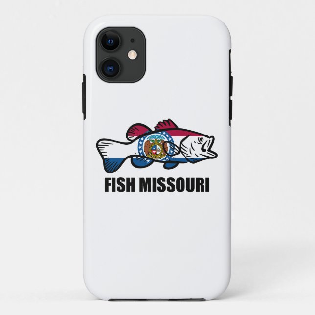 Capa Para iPhone Da Case-Mate Fish Missouri (Verso)