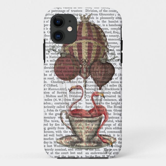 Capa Para iPhone Da Case-Mate Flamingos em Teacup (Verso)