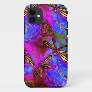 Capa Para iPhone Da Case-Mate Flit do hippy da libélula