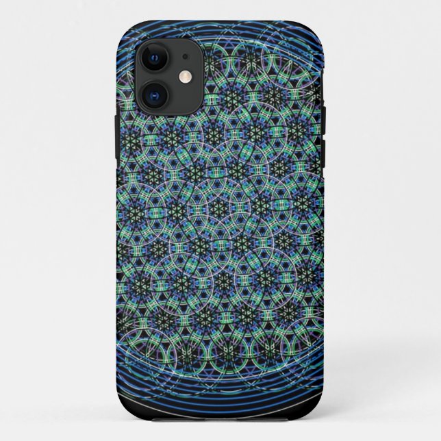Capa Para iPhone Da Case-Mate Flor da vida (Verso)