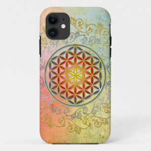 Capa Para iPhone Da Case-Mate Flor de DES Lebens da vida/Blume - ornamento IV BG