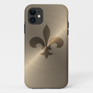 Capa Para iPhone Da Case-Mate Flor de lis no ouro