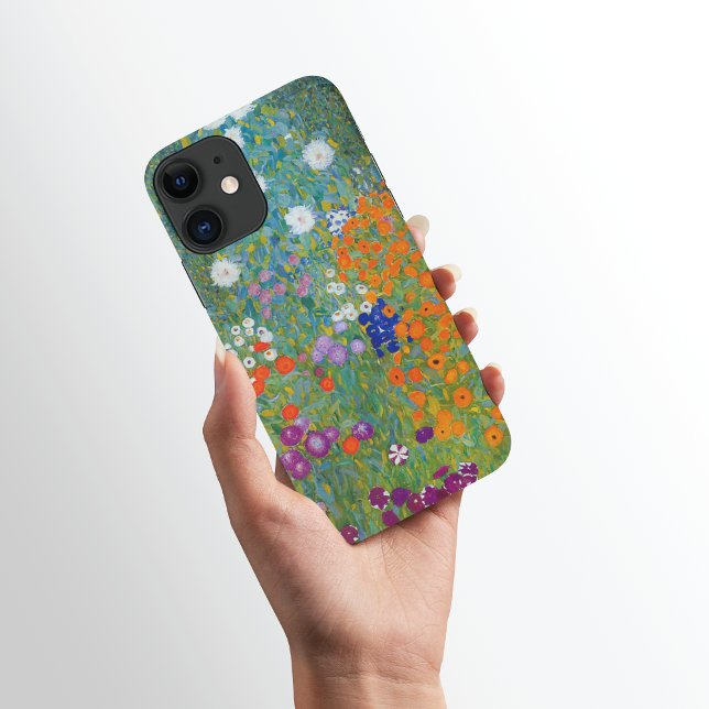 Capa Para iPhone Da Case-Mate Flor Garden Meadow Gustav Klimt (Criador carregado)