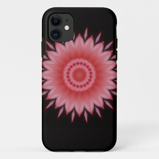 Capa Para iPhone Da Case-Mate Flor Mandala a rosa (Verso)