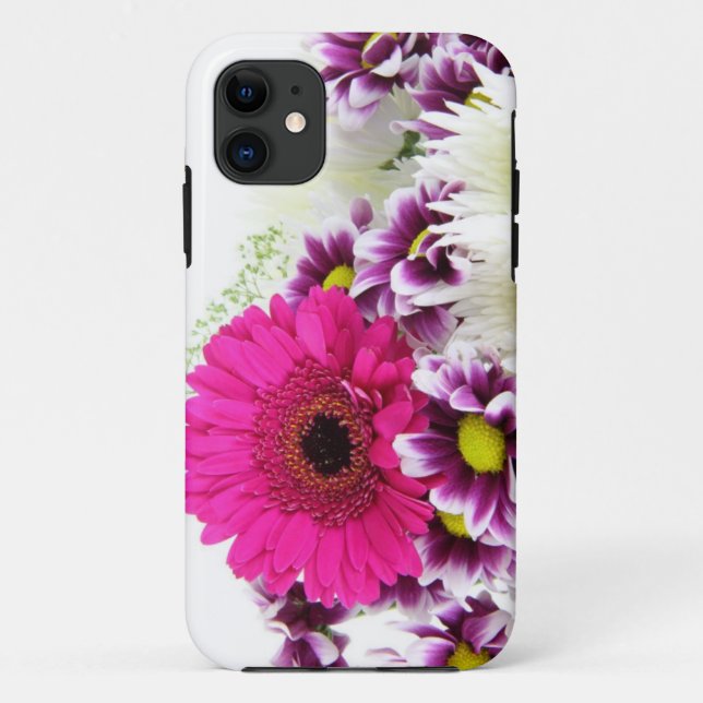 Capa Para iPhone Da Case-Mate Flor rosa (Verso)