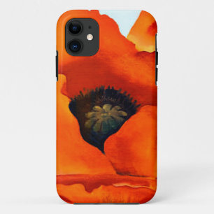 Capa Para iPhone Da Case-Mate Flor vermelha impressionante da papoila de Geórgi