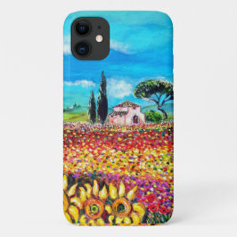 Capa Para iPhone Da Case-Mate FLORA NA TÚSCULA/Campos, papagaios e girassóis
