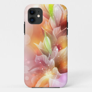Capa Para iPhone Da Case-Mate Floral abstrato Sparkly
