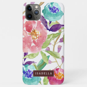 Capa Para iPhone Da Case-Mate Floral de Aquarela de Jardim
