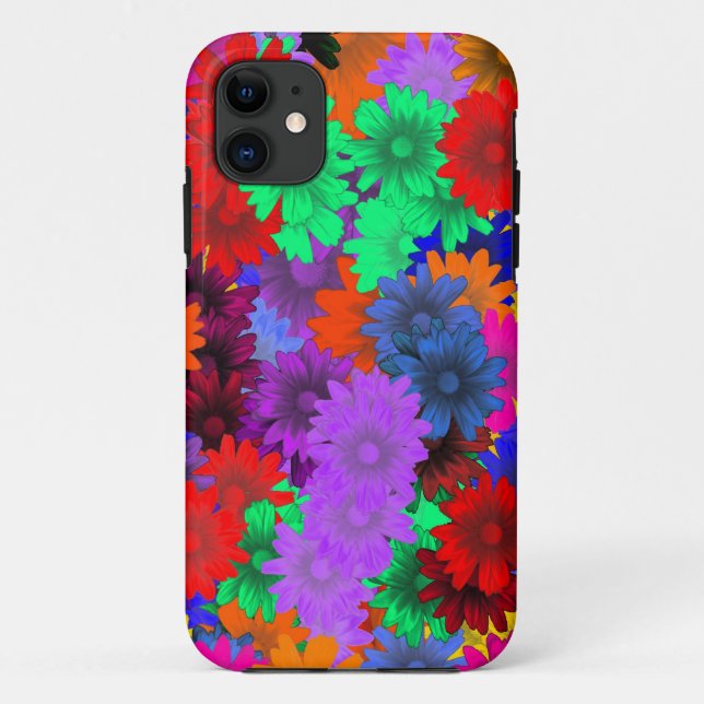 Capa Para iPhone Da Case-Mate Floral multicolorido (Verso)
