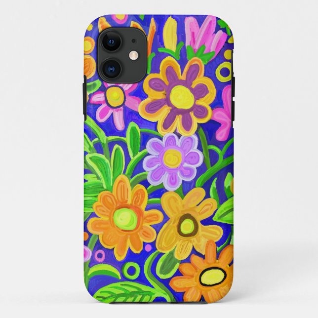 Capa Para iPhone Da Case-Mate Floral Pintado (Verso)
