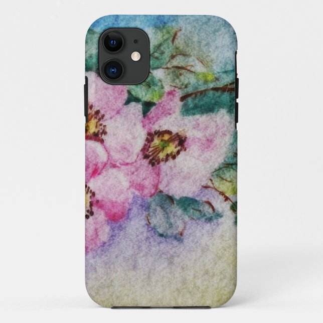 Capa Para iPhone Da Case-Mate Flores (Verso)