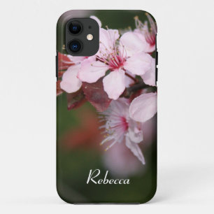 Capa Para iPhone Da Case-Mate flores de ameixa rosa claro da primavera
