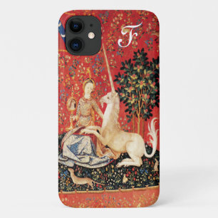 Capa Para iPhone Da Case-Mate Flores de fantasia da UNICORN, Monograma de Animai