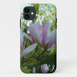 Capa Para iPhone Da Case-Mate Flores de magnólia púrpura primavera