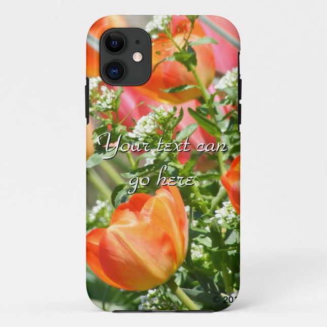 Capa Para iPhone Da Case-Mate Flores de primavera (Verso)