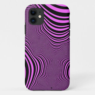 Capa Para iPhone Da Case-Mate Flores de Zebra Rosa