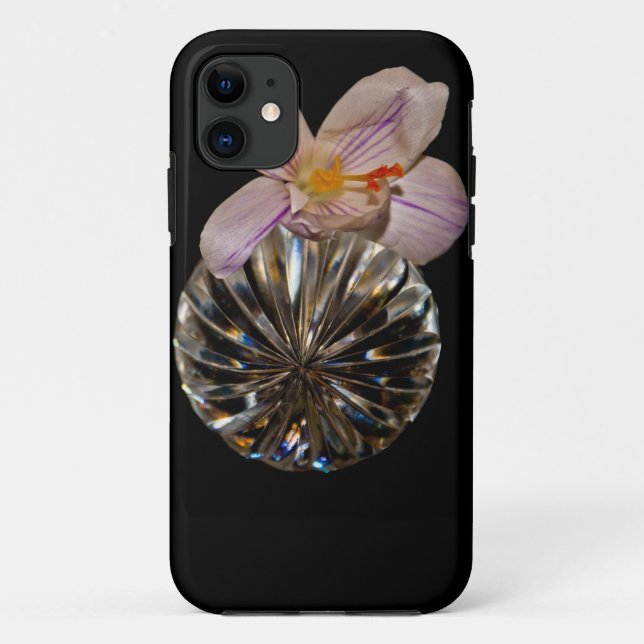 Capa Para iPhone Da Case-Mate Flores e Cristal (Verso)