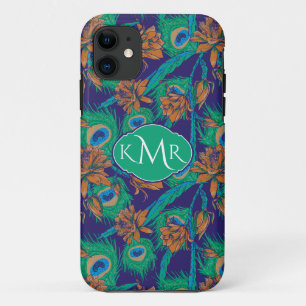 Capa Para iPhone Da Case-Mate Flores e monograma das penas