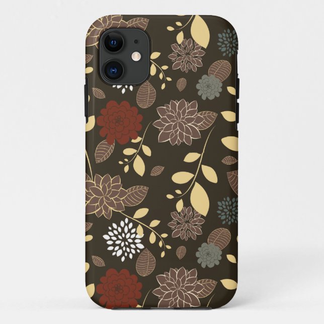 Capa Para iPhone Da Case-Mate Flores lindas folhas ramos (Verso)