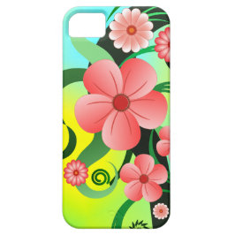 Capa Para iPhone Da Case-Mate Flores Rosa bonito Hibiscus Tropical Slim Floral