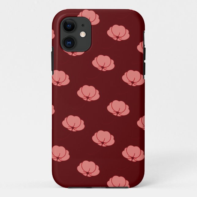 Capa Para iPhone Da Case-Mate Flores Rosa de Crisântemo Japonês (Verso)