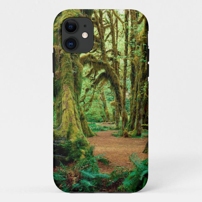 Capa Para iPhone Da Case-Mate Floresta Salão dos musgos olímpicos (Verso)