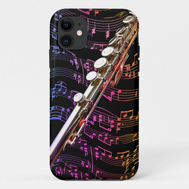 Capa Para iPhone Da Case-Mate Flute é minha paixão. (Verso)