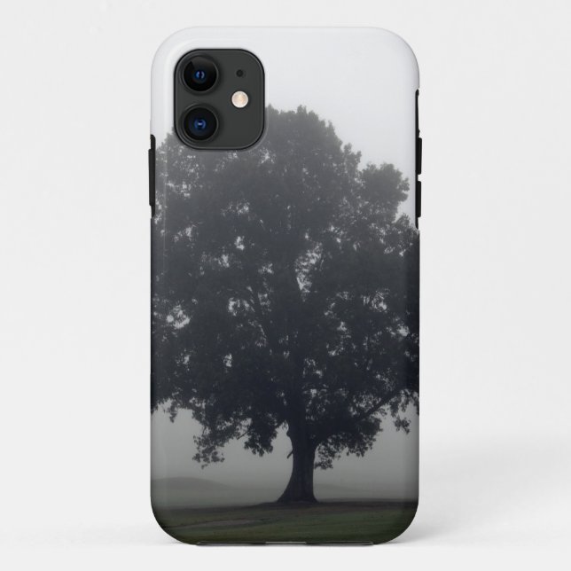 Capa Para iPhone Da Case-Mate Foggy Tree (Verso)