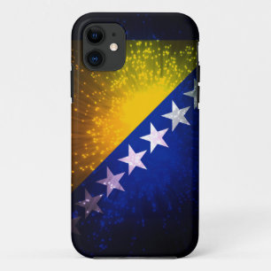 Capa Para iPhone Da Case-Mate Fogo-de-artifício; Bandeira de Bósnia