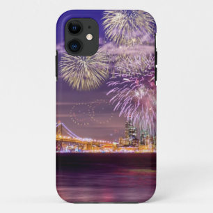 Capa Para iPhone Da Case-Mate Fogos-de-artifício do ano novo de San Francisco
