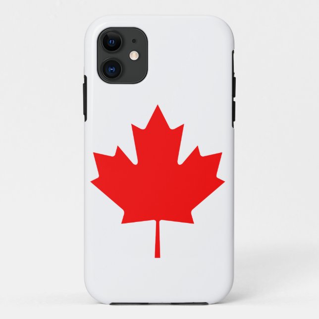 Capa Para iPhone Da Case-Mate Folha de Mapeamento do Canadá (Verso)