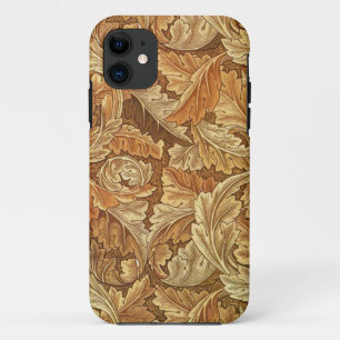 Capa Para iPhone Da Case-Mate Folhas de Outono Acanthus Marrom William Morris