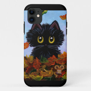 Capa Para iPhone Da Case-Mate Folhas de outono engraçadas Creationarts do rato