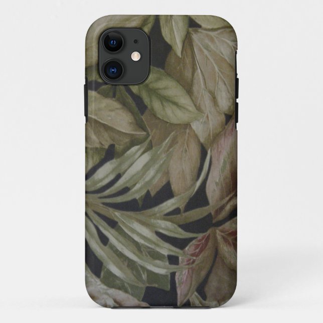 CAPA PARA iPhone DA Case-Mate FOLHAS DE PALMAS TROPICAIS (Verso)